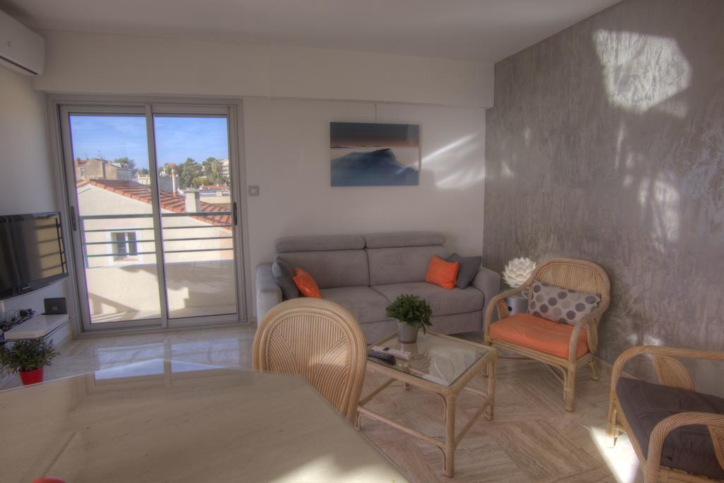 Beau 2 Pieces 3 Etoiles Vue Mer Et Montagnes Garage Prive Кан Екстериор снимка
